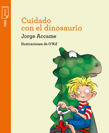 Portada Cuidado con el dinosaurio